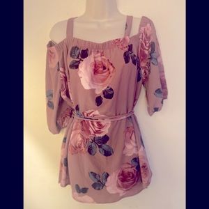 Flower Blouse in pink